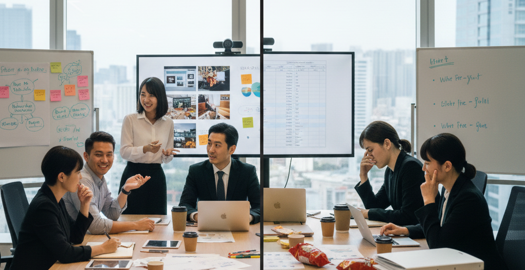 「良い企画が出る打ち合わせ」と「出ない打ち合わせ」の違いとは？