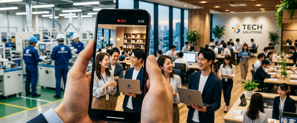 企業PRに縦型動画が重要な理由とは？今、企業が取り組むべき発信手法を解説