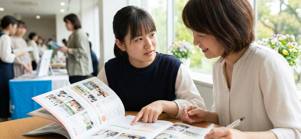 オープンキャンパスの現場で確信した、パンフレットや募集要項の正体