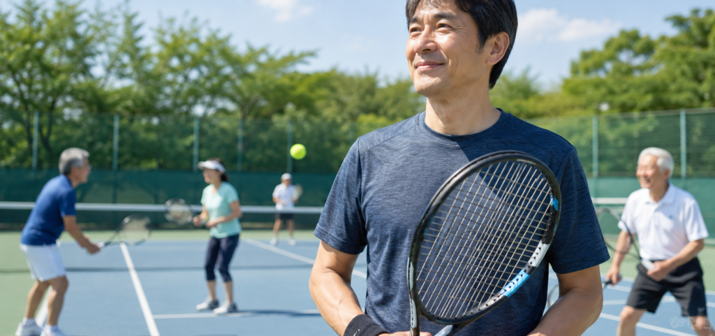 15年続けているテニスで思う、“続ける”ことの価値